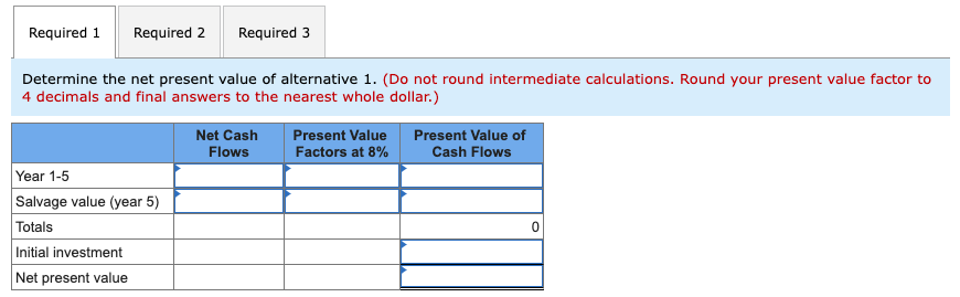 it with a new machine. Information about the two alternatives follows. Management