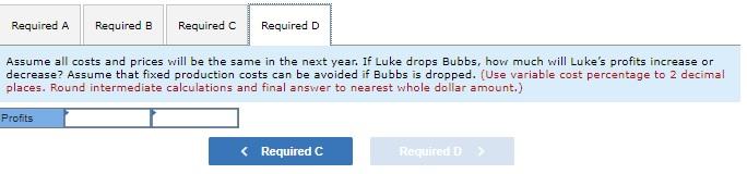 success that managers expected and the company is considering dropping Bubbs. The