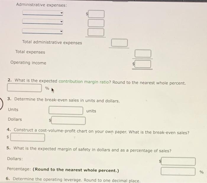 and Operating Leverage 14 11 Belmain Co. expects to maintain the same