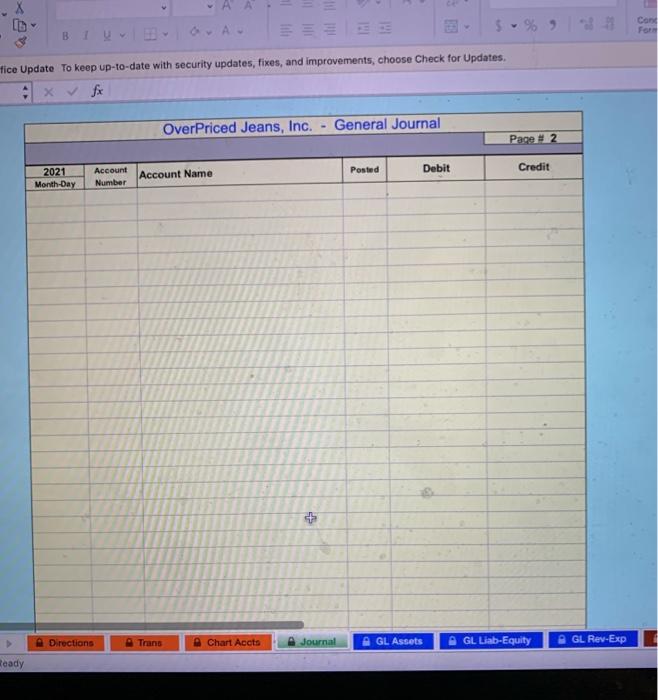 business. The cash is put into Big Bank. (As an example of