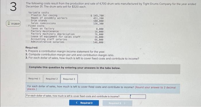 assembly workers Drun stands Sales commissions Fixed costs Taxes on factory Factory