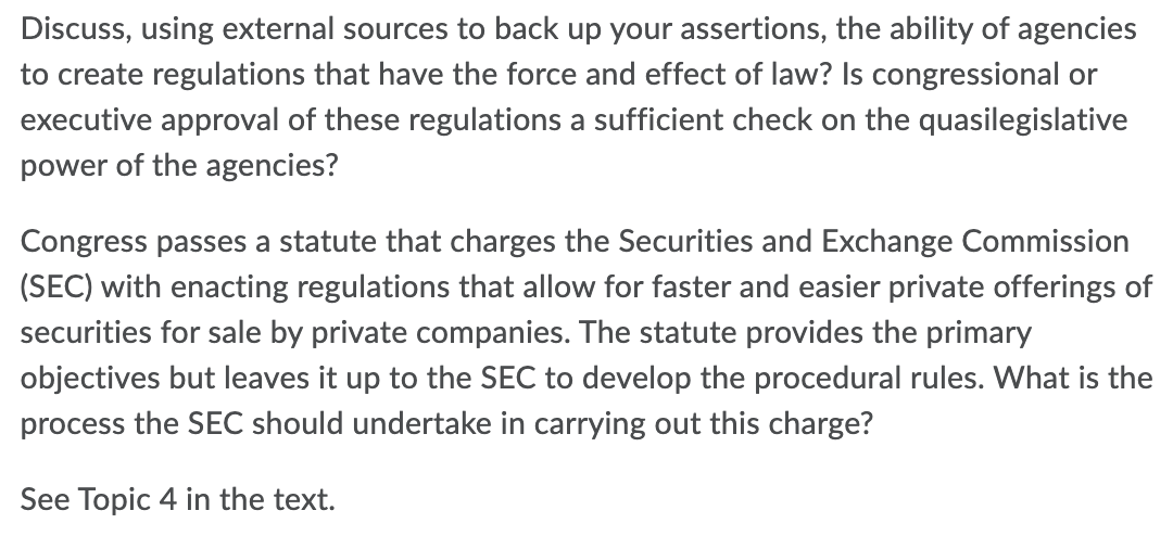  Discuss, using external sources to back up your assertions, the ability