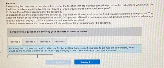 Limited, manufactures a variety of engines for use in heavy equipment. The