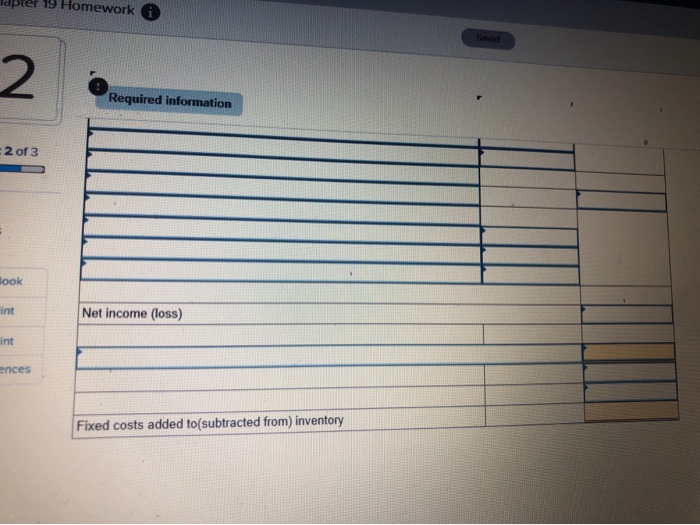 company using absorption costing. Part 2 of 3 OAK MART COMPANY Absorption