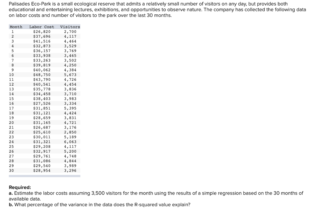 Please use the same format to answer the question Palisades Eco-Park is