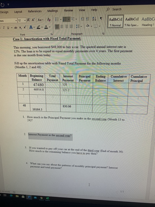  References Mailings Review View Design Layout Help O Search mes 12