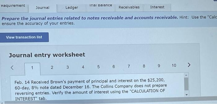 on his past-due account receivable. 31 Made an adjusting entry to record