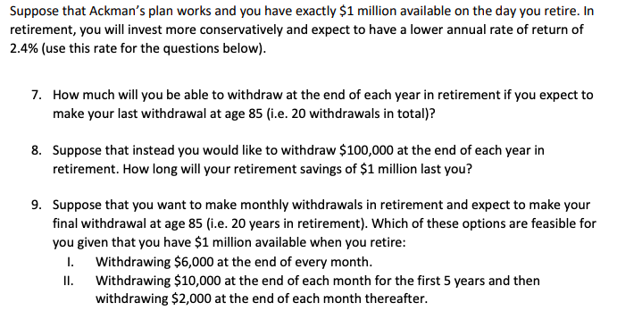 Ackman, who runs Pershing Square Capital Management, recently proposed the following: "...the