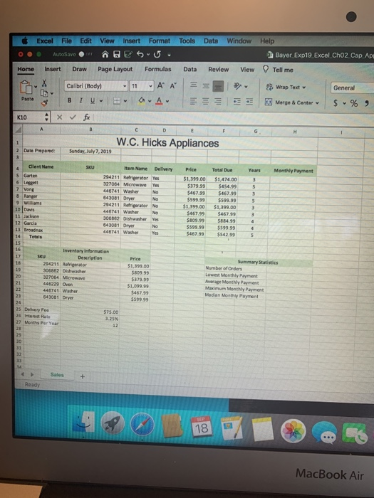 6 7 7 4 8 10 Insert a function in cell C5