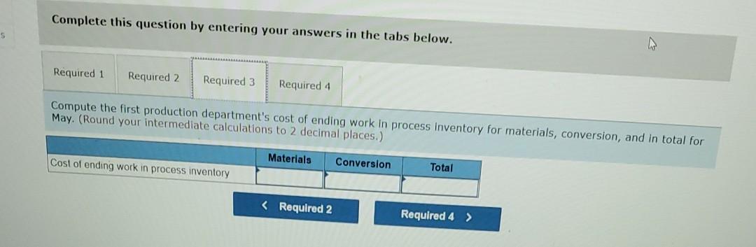 of steps carried out in production departments. All of the material that