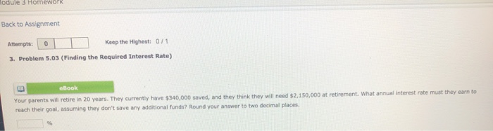  Codule 3 Homework Back to Assignment Attempts: 0 Keep the Highest: