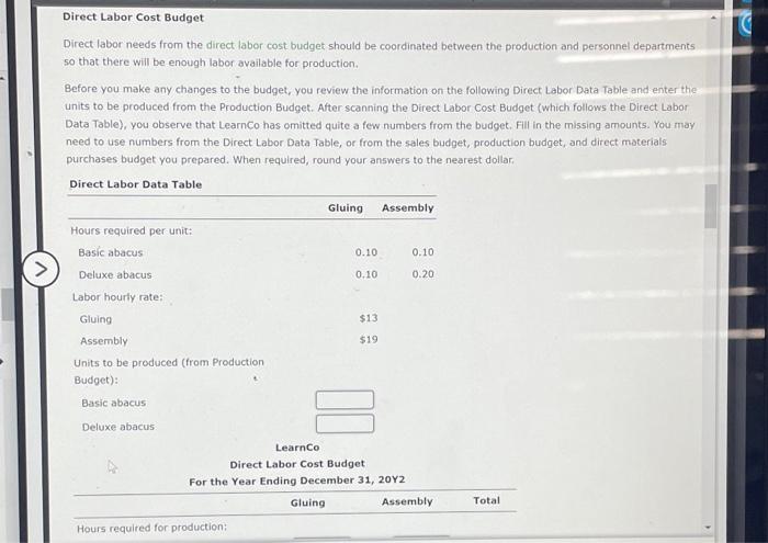 and is planning for 2012, its second year of operations, by preparing