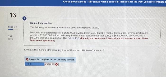  Check my work mode: This shows what is correct or incorrect