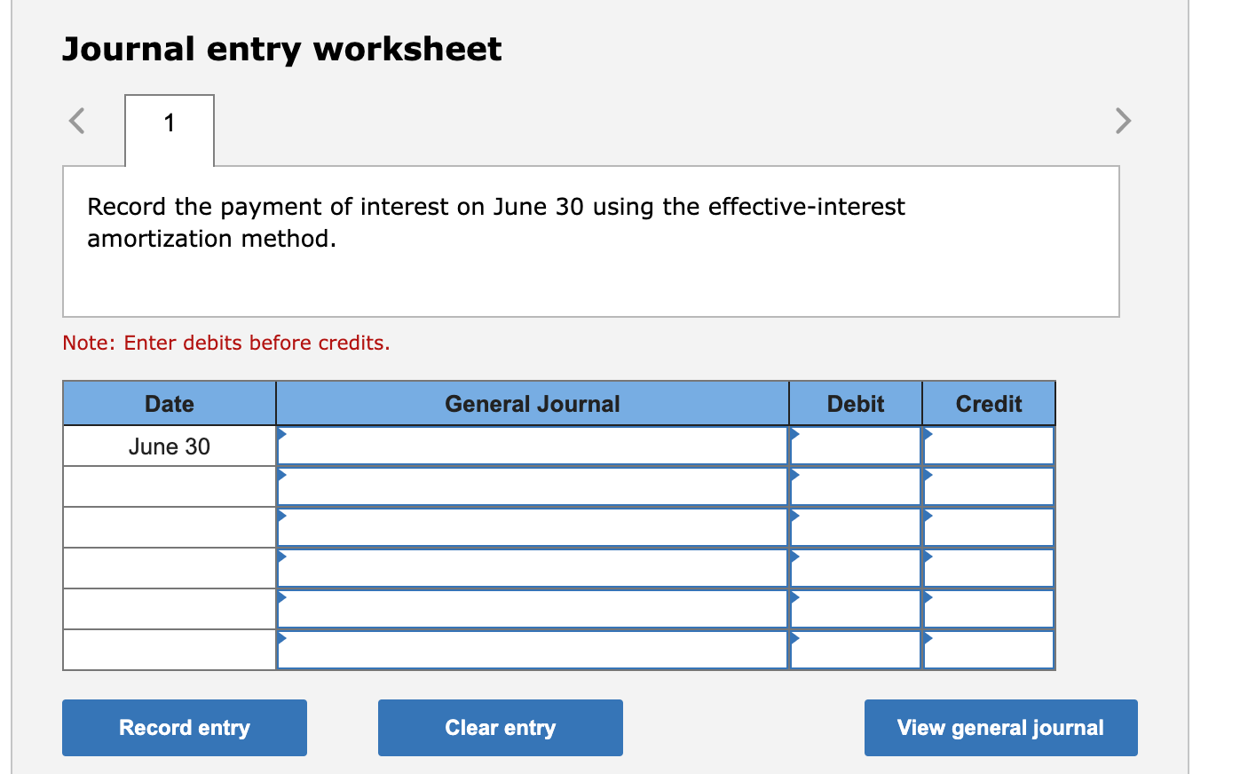 Issued at a Discount (without Discount Account) LO10-4 (The following information applies