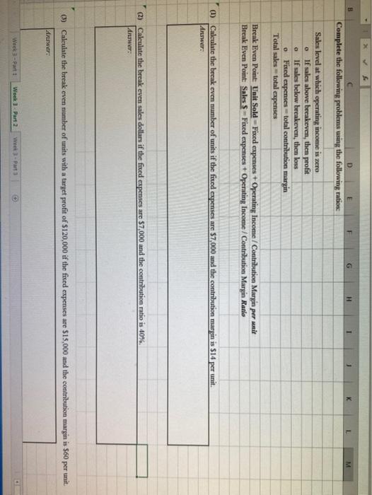  G H 1 M DE Complete the following problems using the