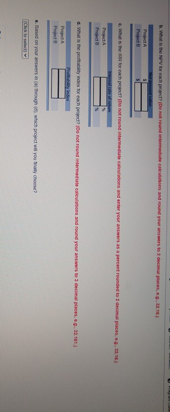 (A) $430,000 41,500 64,500 81,500 545,000 Cash Flow (B) 5 42.500 20,900