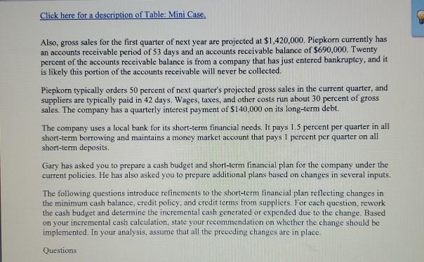 sales and production areas of the company. Currently, the company puts all