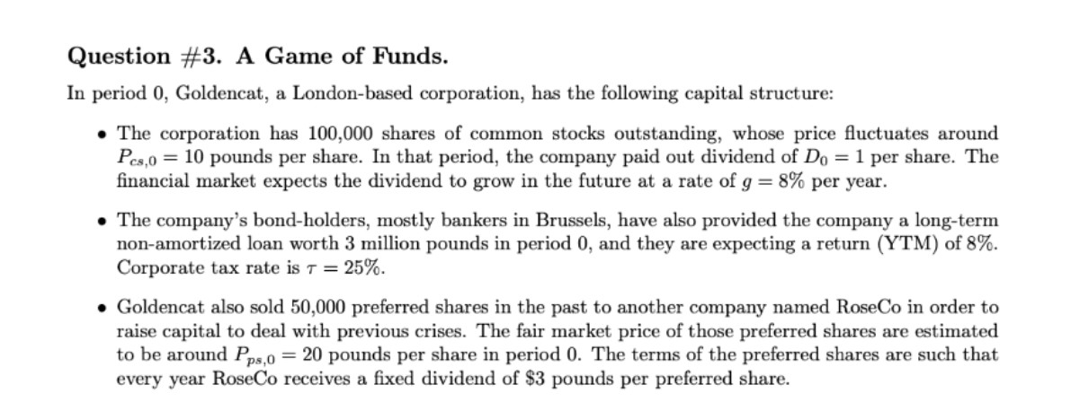 ONE MULTISTEP QUESTION. Please show all steps and specify which part of