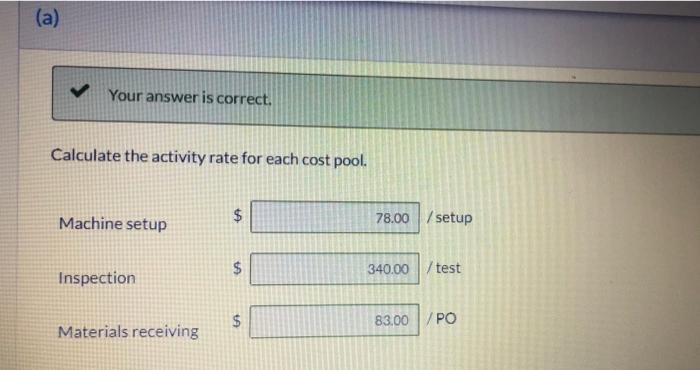 Volume 500 $ 88.750 $ 950.000 Cost Driver Number of new employees