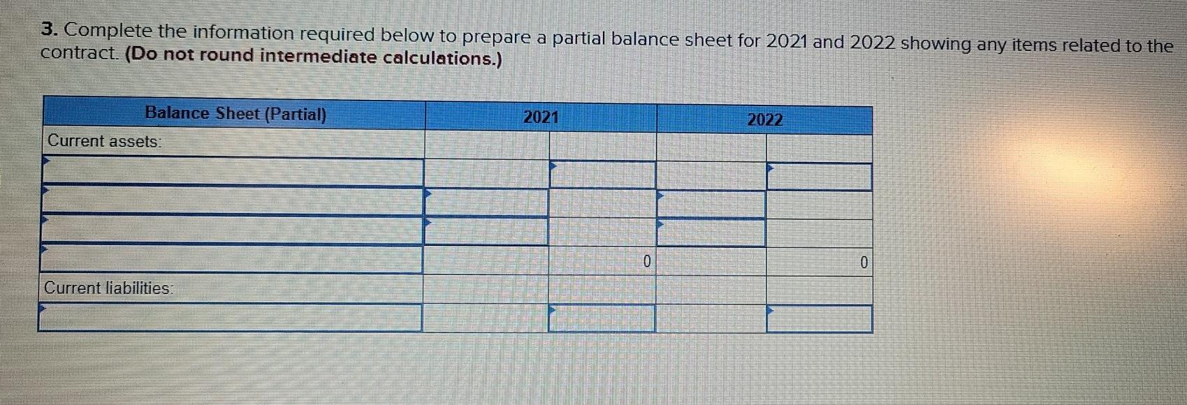 (LO6-8, 6-9) [The following information applies to the questions displayed below.] In