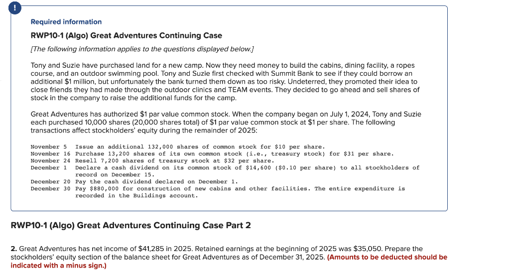 i know the chart is missing something Required information RWP10-1 (Algo) Great
