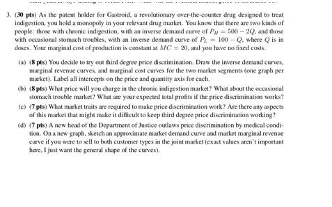 Need Help with this question as well 3. (30 pts) As the