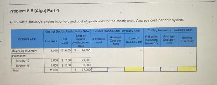 inventory costing methods (L08-1.8-4) (The following information applies to the questions displayed