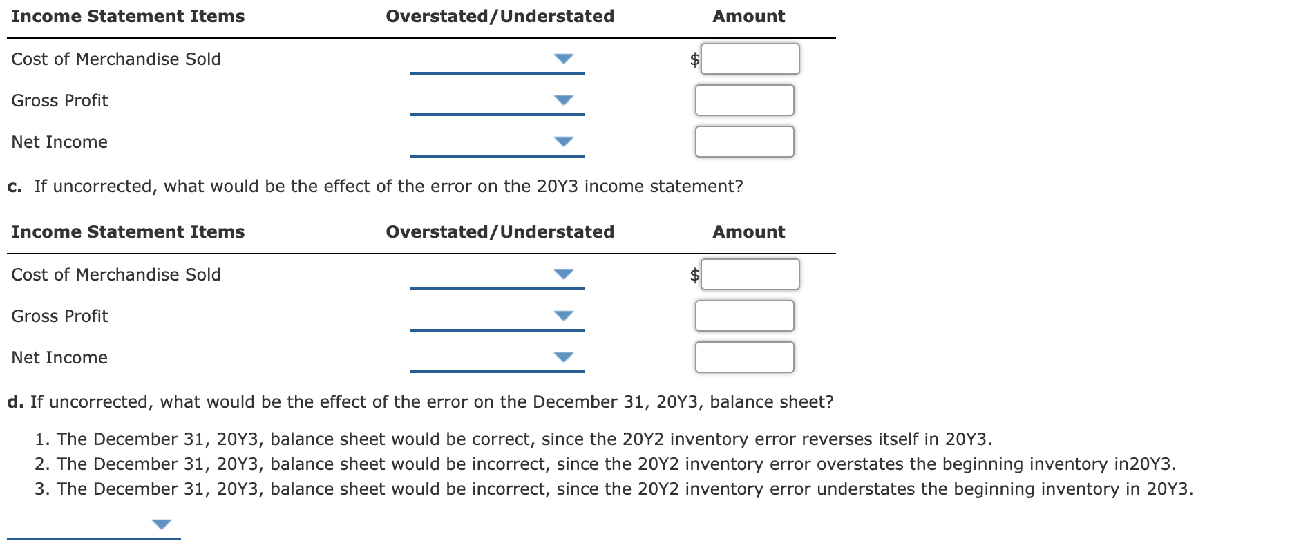 Physical Inventory Missouri River Supply Co. sells canoes, kayaks, whitewater rafts, and