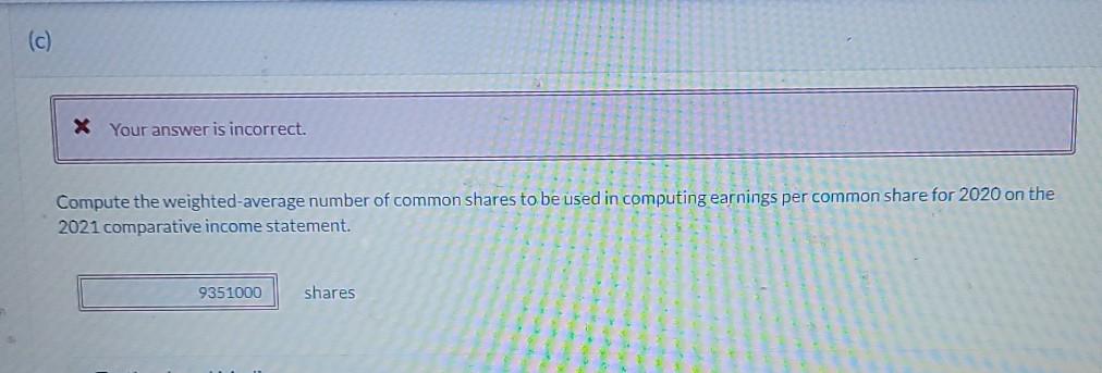 Carla issued any potentially dilutive securities. Listed below is a summary of