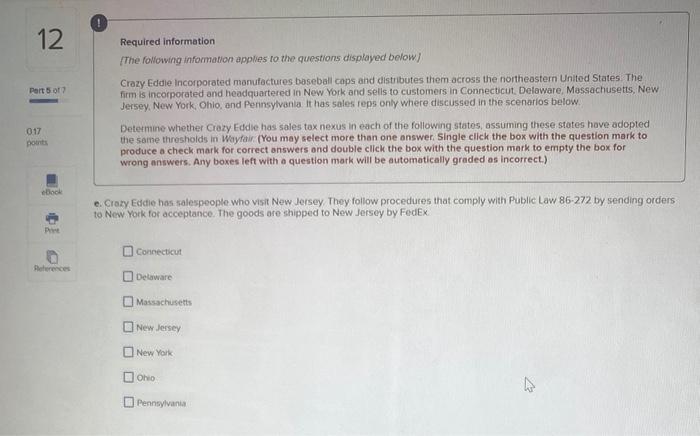 Jersey, New York Ohio, and Pennsylvania. It has sales reps only where