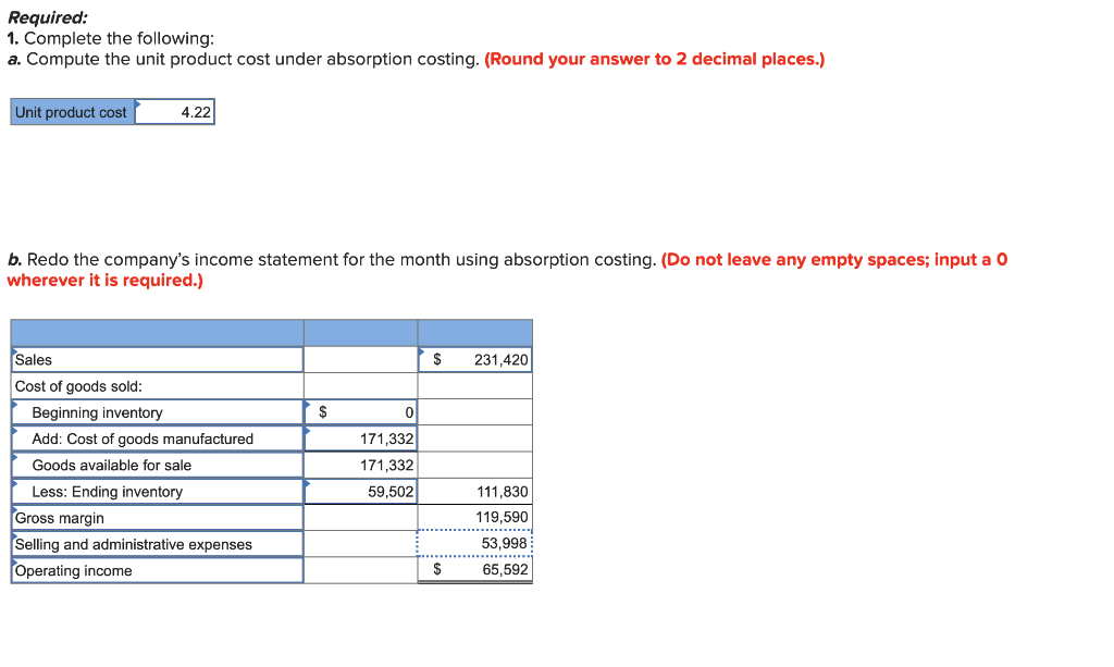 it. Thanks Problem 8-14 Absorption and Variable Costing; Production Constant, Sales Fluctuate