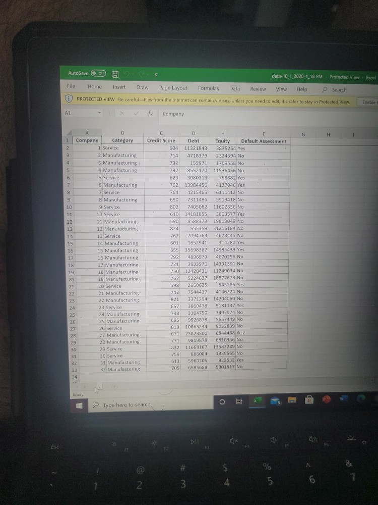 Convert these data into an Excel table. Use table-based calculations to