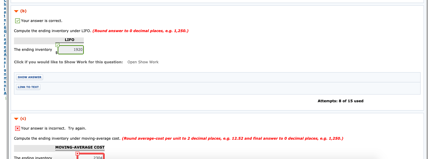 inventory system. For its flat-screen television sets, the January 1 inventory was
