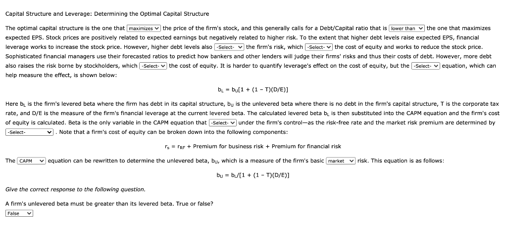 3. lowers/raises 4.lowers/raises 5. Gordon/CAPM/Hamata 6. is/isnt 7. company actions/market forces/ investor