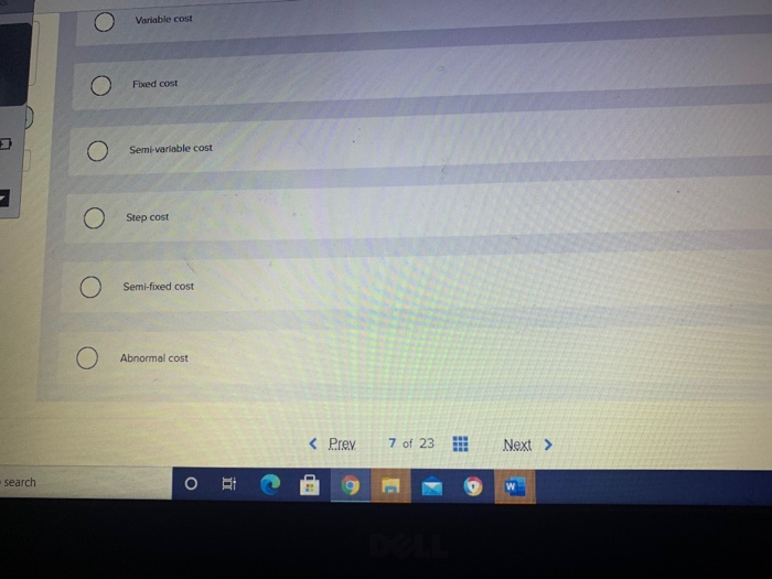demonstrating which of type of cost behavior? Units Total Costs 600 $50,000