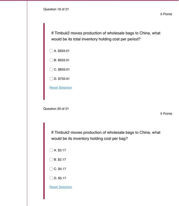 involves a number of issues. Table 11.11 provides a cost comparison between