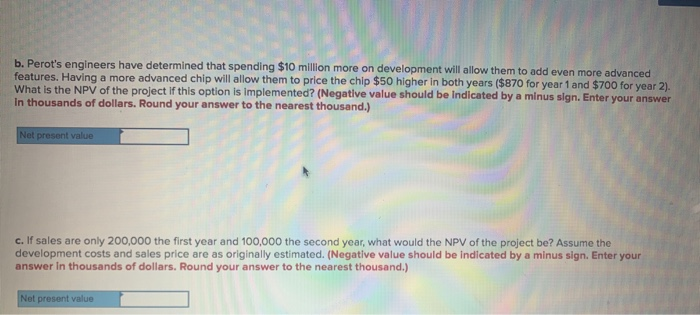 two years to develop. However, because other chip manufacturers will be able