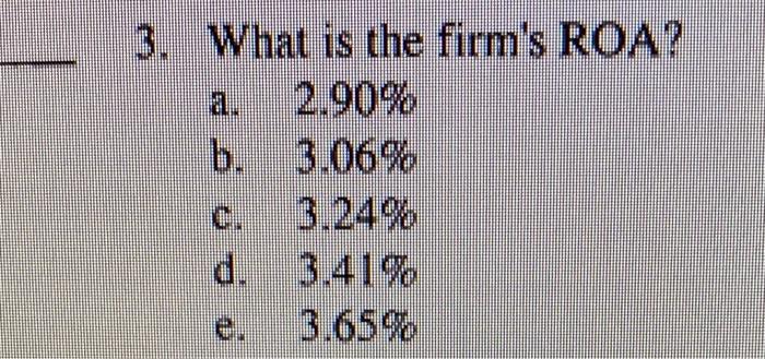 Inc, and the data are to be used for the following questions.