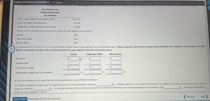 Turner (at two and agital medias Home Box Omo (yes) Warner Bros.