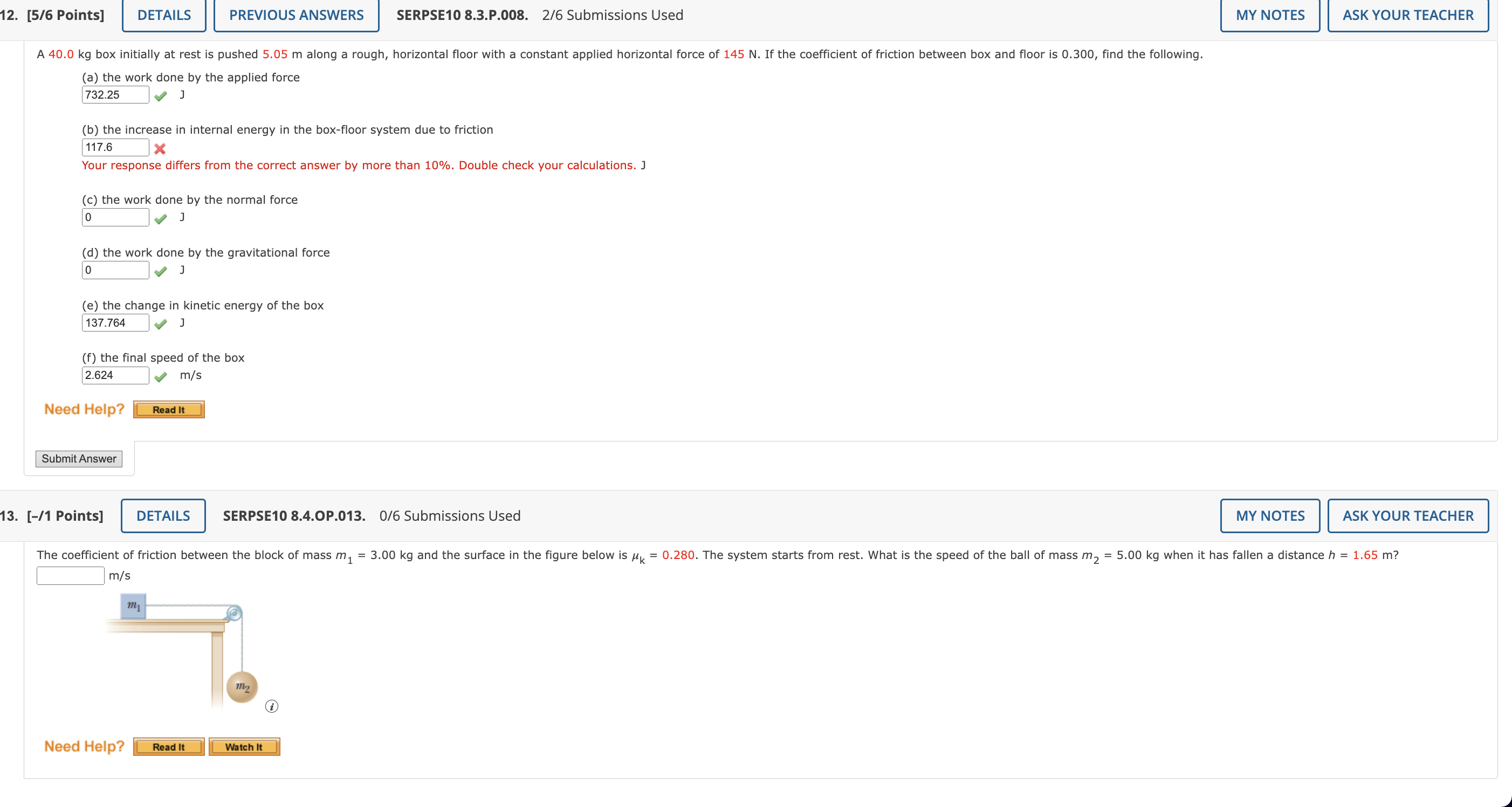 Hello I need help on question 12 (part b as I had