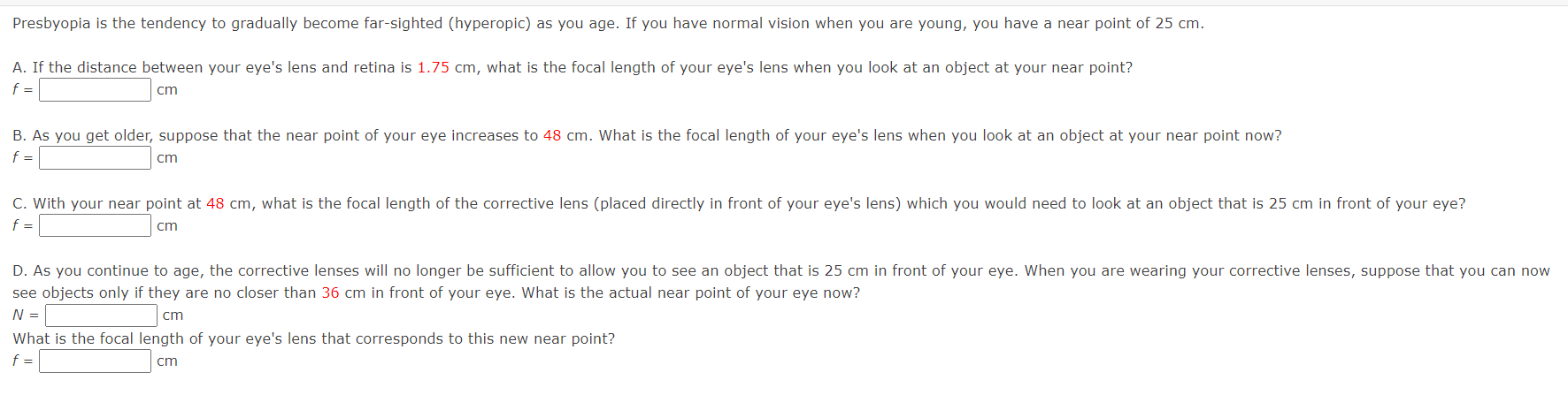 with a second lens used as a magnifying glass to make a