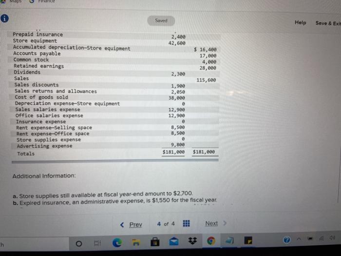 is prepared at fiscal year-end for Nelson Company Nelson company uses a