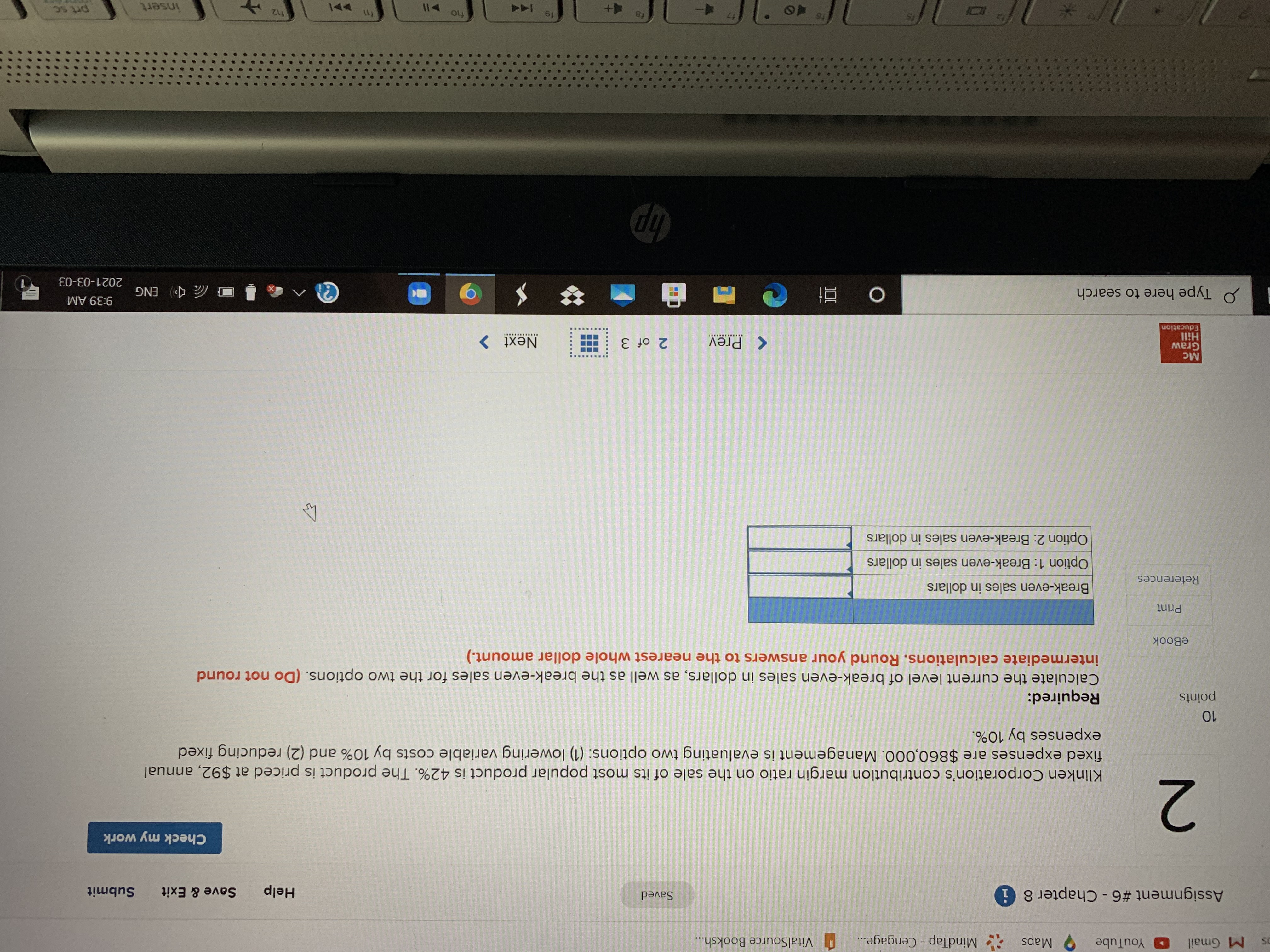 income $ 57 ,000 Print References Consider each of the following cases