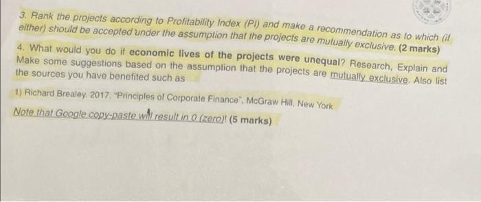 some instructions for you: 1. This is a GROUP work. 4 students