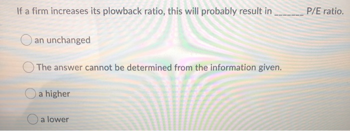 growth rate is less than the required return growth rate is greater