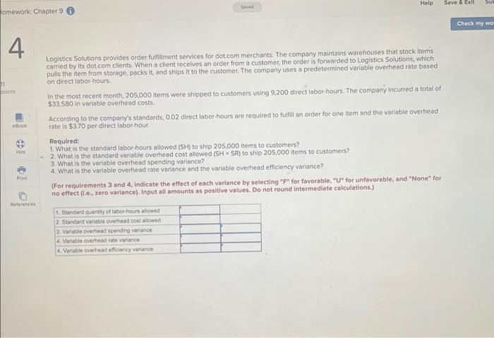  Logistics Solutions provides order fulfillment services for dot.com merchants. The company