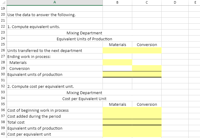 A D E 7 9 B 1 Hayword, Inc. uses weighted-average costing