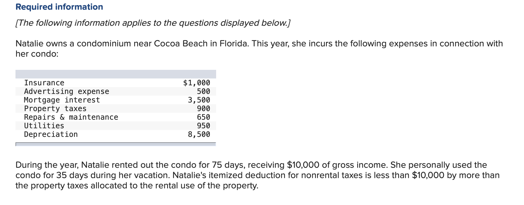 What is the answer for e. ? Required information [The following