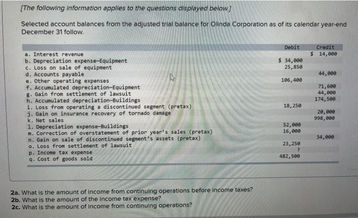 A, B & C!! + number 4 [The following information applies to