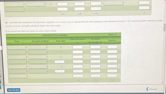 610 for December rent, $4,200. Dec. 2 Issued Invoice No. 940 to